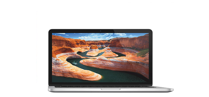 Laptop Apple MacBook Pro 13 cu procesor Intel® Dual Core™ i5 2.70GHz, Broadwell™, 13.3″, Ecran Retina, 8GB, 256GB SSD, Intel® Iris™ Graphics 6100, OS X Yosemite, INT KB