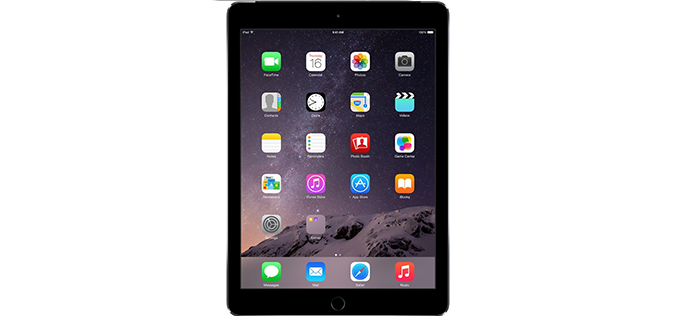 Apple iPad Air 2, Cellular, 16GB, 4G, Space Grey
