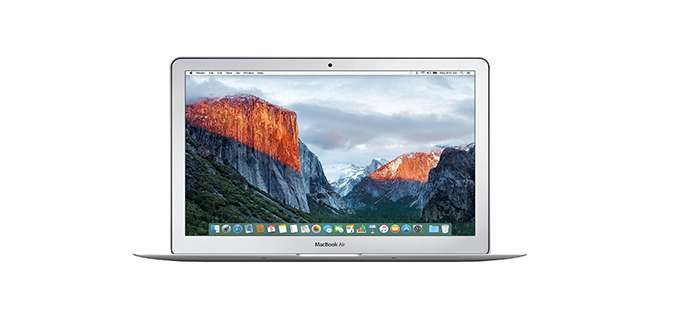 Laptop Apple MacBook Air 13 cu procesor Intel® Dual Core™ i5 1.60GHz, 13.3″, 8GB, 256GB SSD, Intel® HD Graphics 6000, OS X El Capitan, INT KB