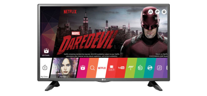 Televizor LED Smart LG, 80 cm, 32LH590U, HD-  Un sunet care te uimeste !