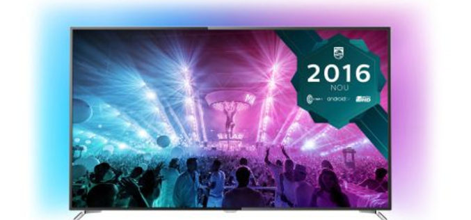 Televizor LED Smart Android Philips, 164 cm, 65PUS7101/12 – Rezolutie 4K Ultra HD si performante incredibile
