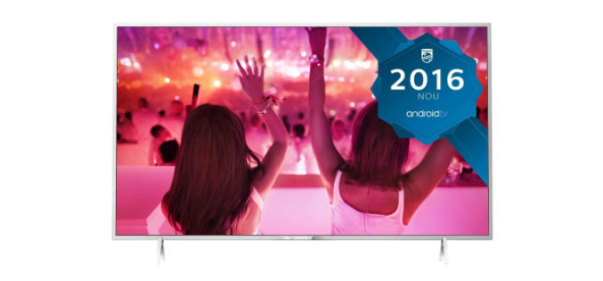 Televizor LED Smart Android Philips, 123 cm, 49PFS5501/12, Full HD-Ecran Full HD si conexiune Wireless !