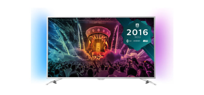 Televizor LED Smart Android Philips, 123 cm, 49PUS6501/12, 4K Ultra HD – Echipat cu cele mai noi tehnologii!