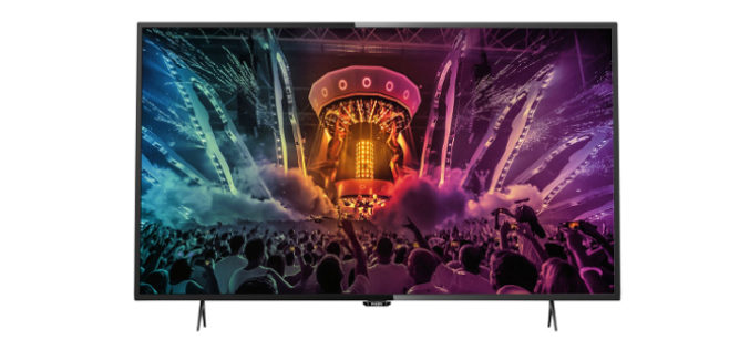 Televizor LED Smart Philips, 139 cm, 55PUH6101/88, 4K Ultra HD