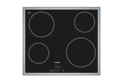 REVIEW – Plita incorporabila Bosch PKE645B17E, Vitroceramica, 4 zone de gatit, control Touch, Timer, PowerBoost, Rama, Negru